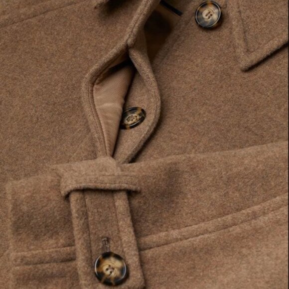 H&M Wool-blend Car Coat - Picture 3 of 9